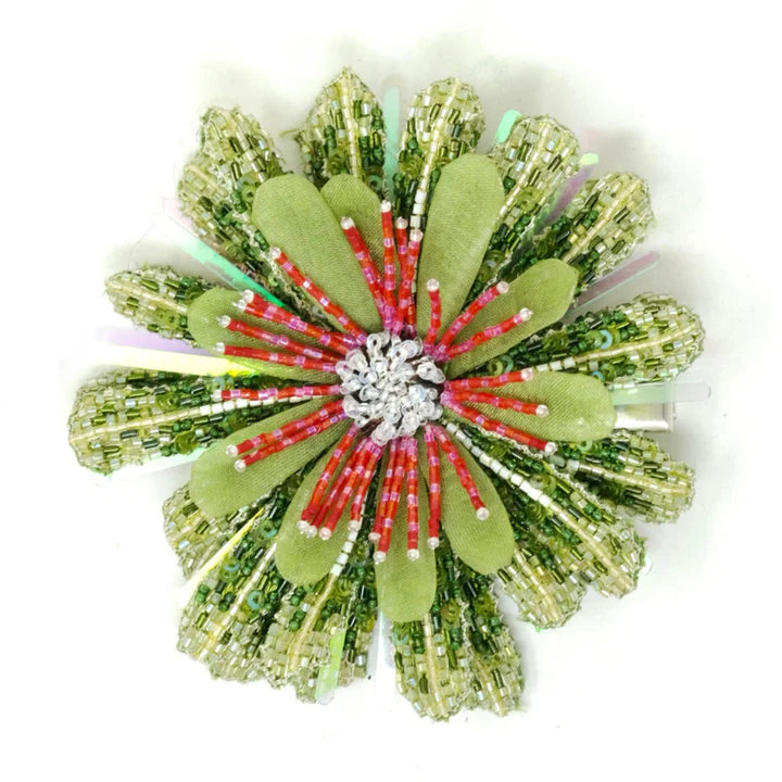 Trovelore Green Banksia Flower Brooch