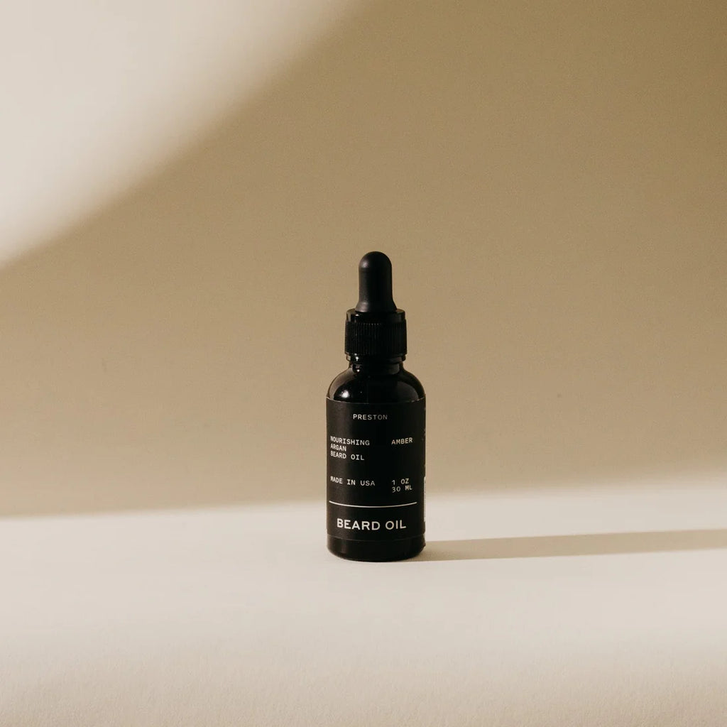 Preston Grooming Beard Oil - Amber | 1 oz.