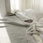 Blacksaw The Siempre Recycled Blanket - Light Heather