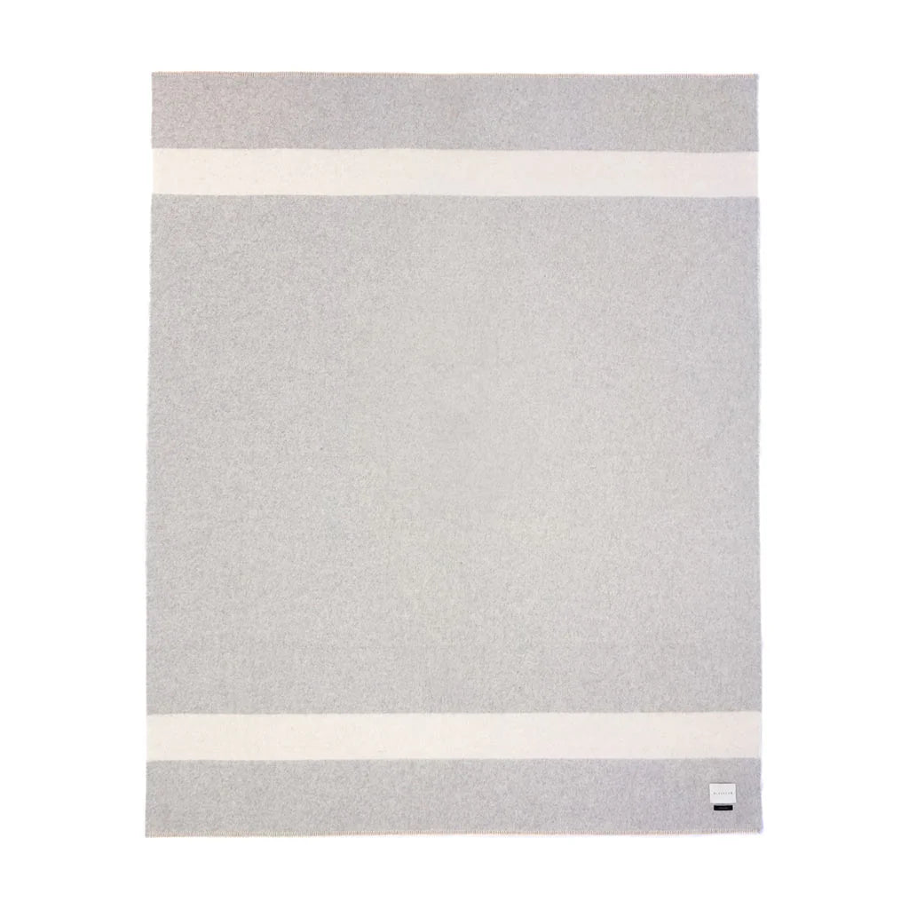 Blacksaw The Siempre Recycled Blanket - Light Heather