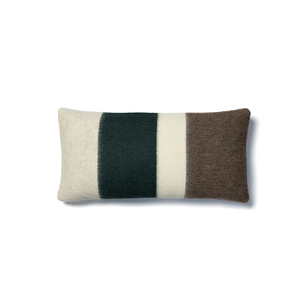 Blacksaw Kimura Heirloom Throw Pillow 23" x 11" - Forest