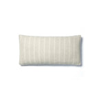 Blacksaw Lee Heirloom Throw Pillow 23" x 11" Zero Dye - Shoji/Ivory Vertical Stripe