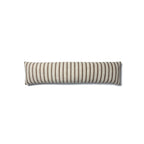 Blacksaw Lee Heirloom Throw Pillow 48" x 12" Zero Dye - Shoji/Cacao Stripe