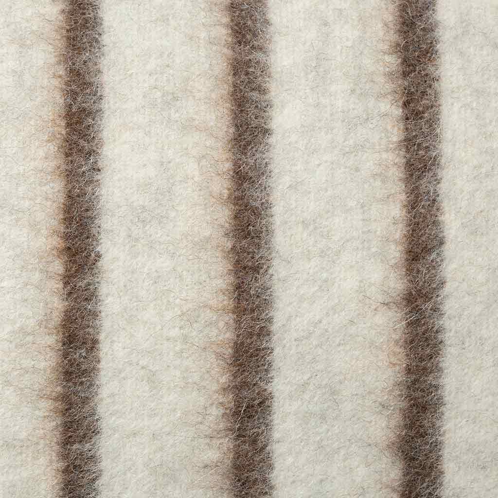 Blacksaw Lee Heirloom Throw Pillow 48" x 12" Zero Dye - Shoji/Cacao Stripe