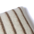 Blacksaw Lee Heirloom Throw Pillow 48" x 12" Zero Dye - Shoji/Cacao Stripe