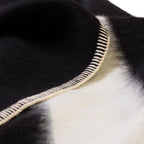 Blacksaw The Siempre Recycled Blanket - Black/Ivory Stripe