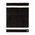 Blacksaw The Siempre Recycled Blanket - Black/Ivory Stripe