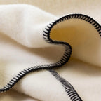 Blacksaw The Siempre Speakeasy Recycled Blanket - Speakeasy Ivory