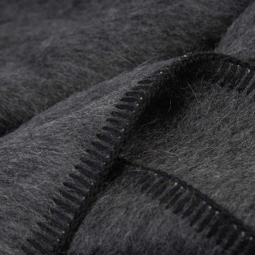 Blacksaw The Siempre Speakeasy Recycled Blanket - Speakeasy Charcoal