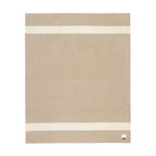 Blacksaw The Siempre Recycled Blanket - Beige/Ivory Stripe