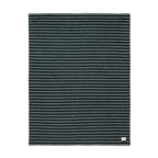 Blacksaw Lee Heirloom Blanket - Darkest Spruce/Onsen Stripe