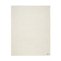 Blacksaw Lee Heirloom Blanket Zero Dye - Shoji/Ivory Vertical Stripe