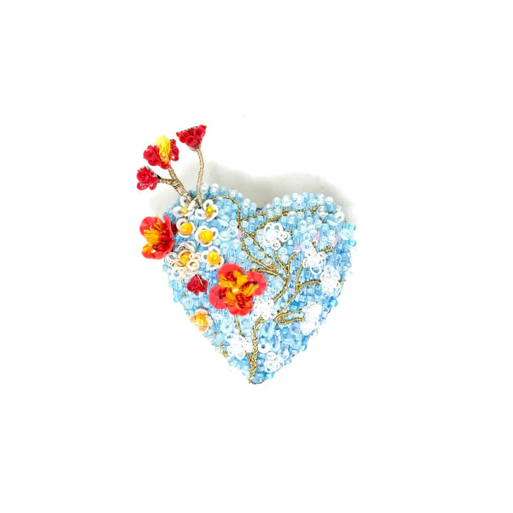 Trovelore Heart Blossoms Brooch