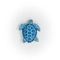 Trovelore Blue Loggerhead Turtle Brooch