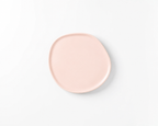 Haand Salad Plate - Ripple | 8.5 in - Buttermilk Pink