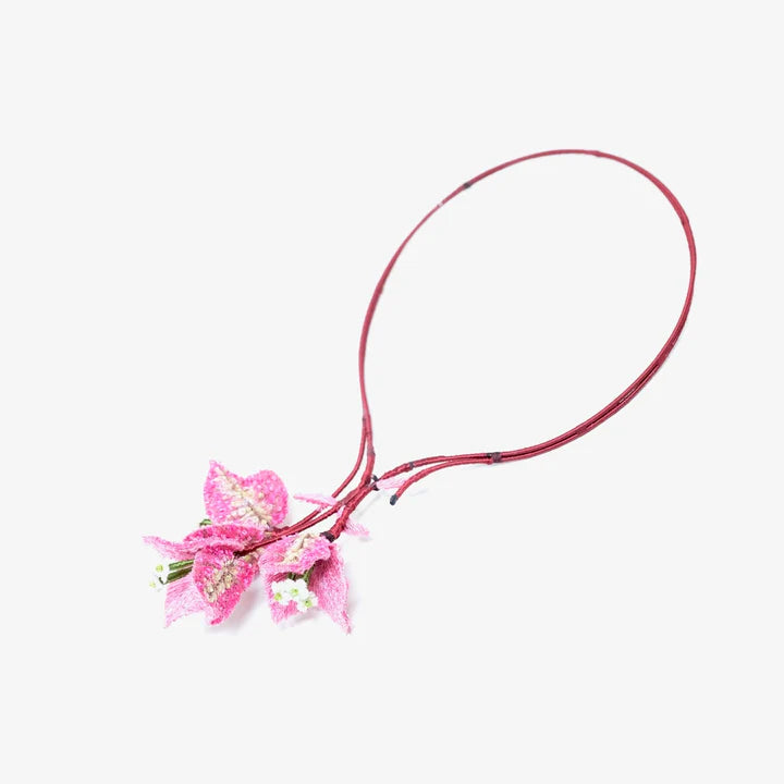 Trovelore Bougainvillea Necklace