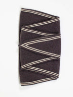 Oats & Rice Bronte Spindle-shaped Cashmere Scarf | Cacao