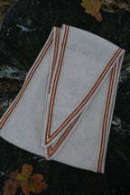 Oats & Rice Bronte Spindle-shaped Cashmere Scarf | Cream