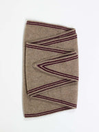 Oats & Rice Bronte Spindle-shaped Cashmere Scarf | Mocha