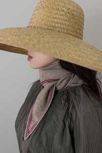 Oats & Rice Bronte Spindle-shaped Cashmere Scarf | Mocha