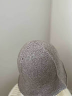 Oats & Rice Cashmere Bucket Hat | Brown
