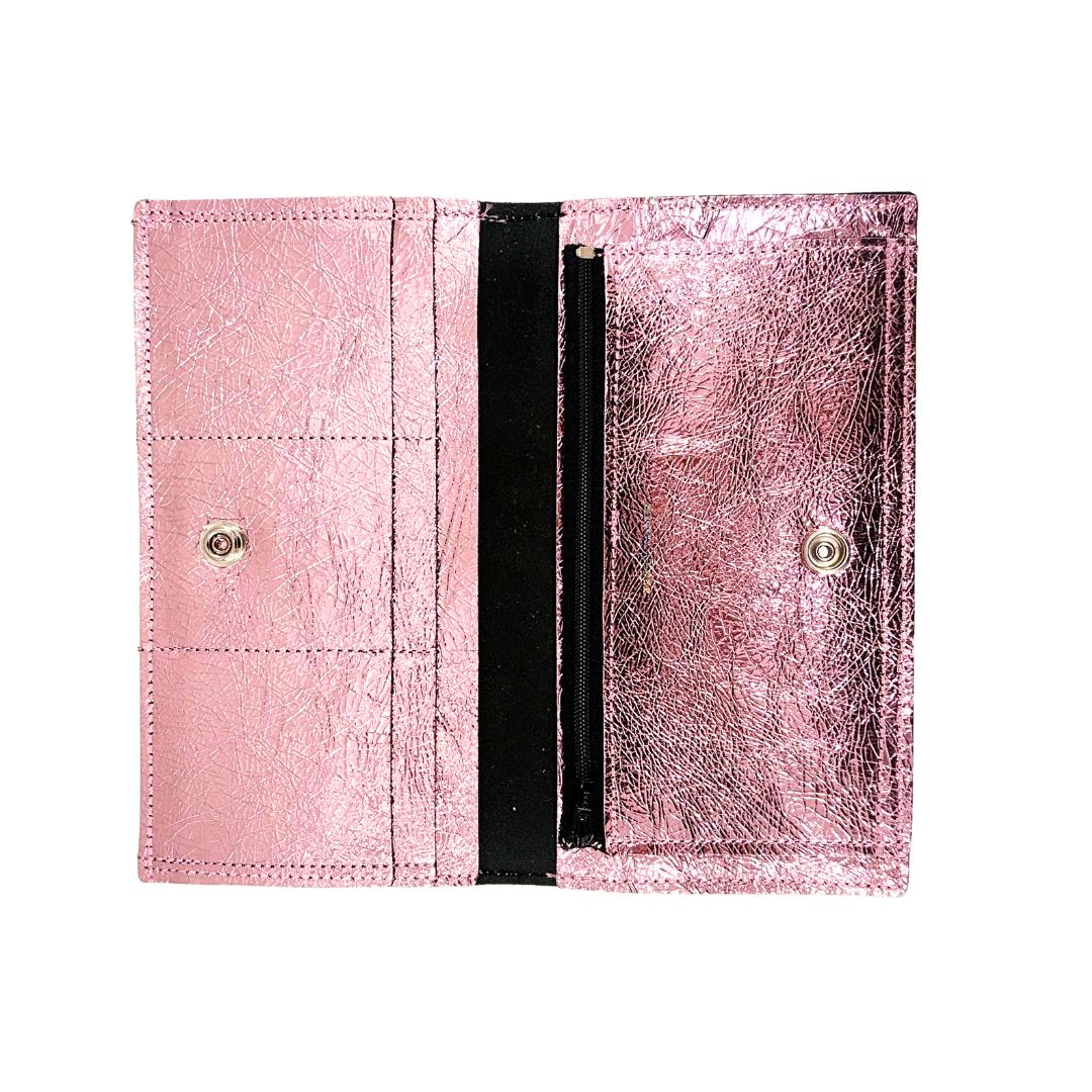 Tracey Tanner - Foil Sarah Wallet | Foil Bubblegum