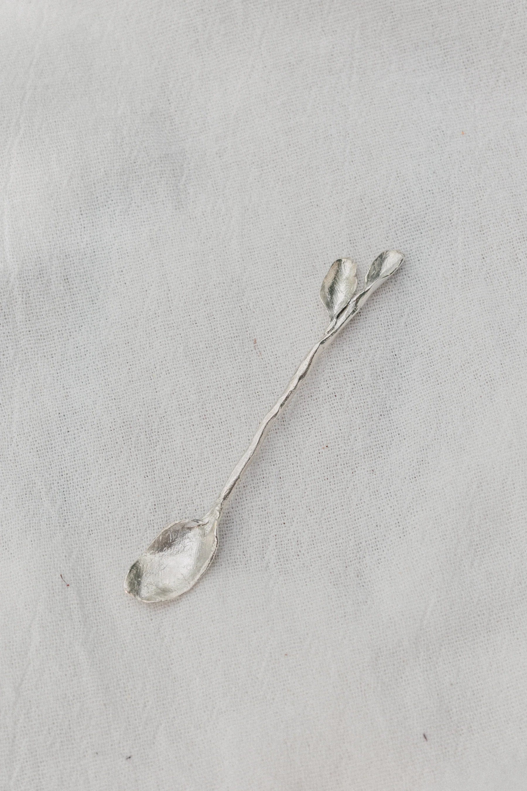 CÂPÂ Small Leaf Spoon - Silver