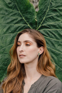 CÂPÂ Alocasia Velvet Earrings