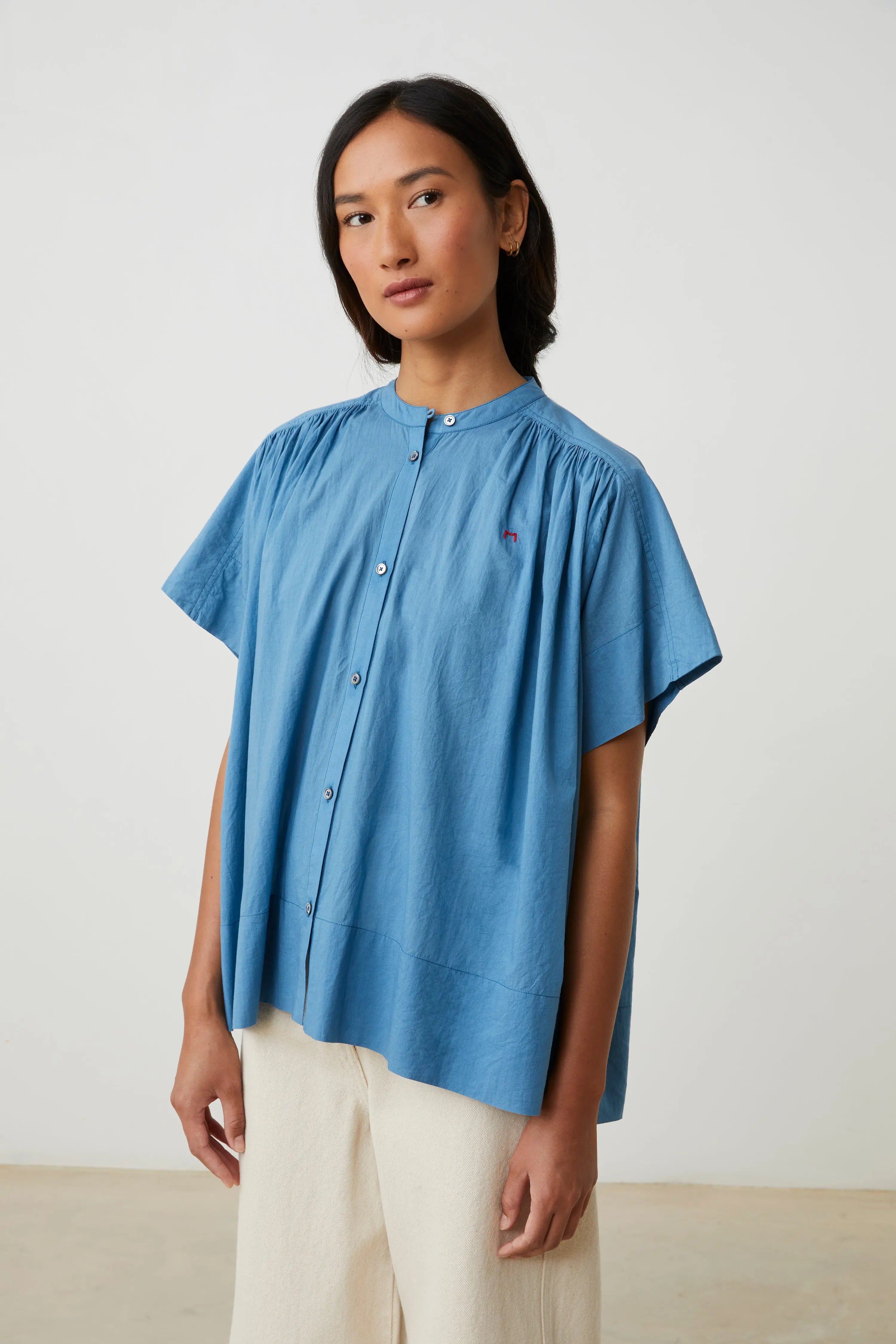 Moismont Max N°775 | Shirt - Indigo