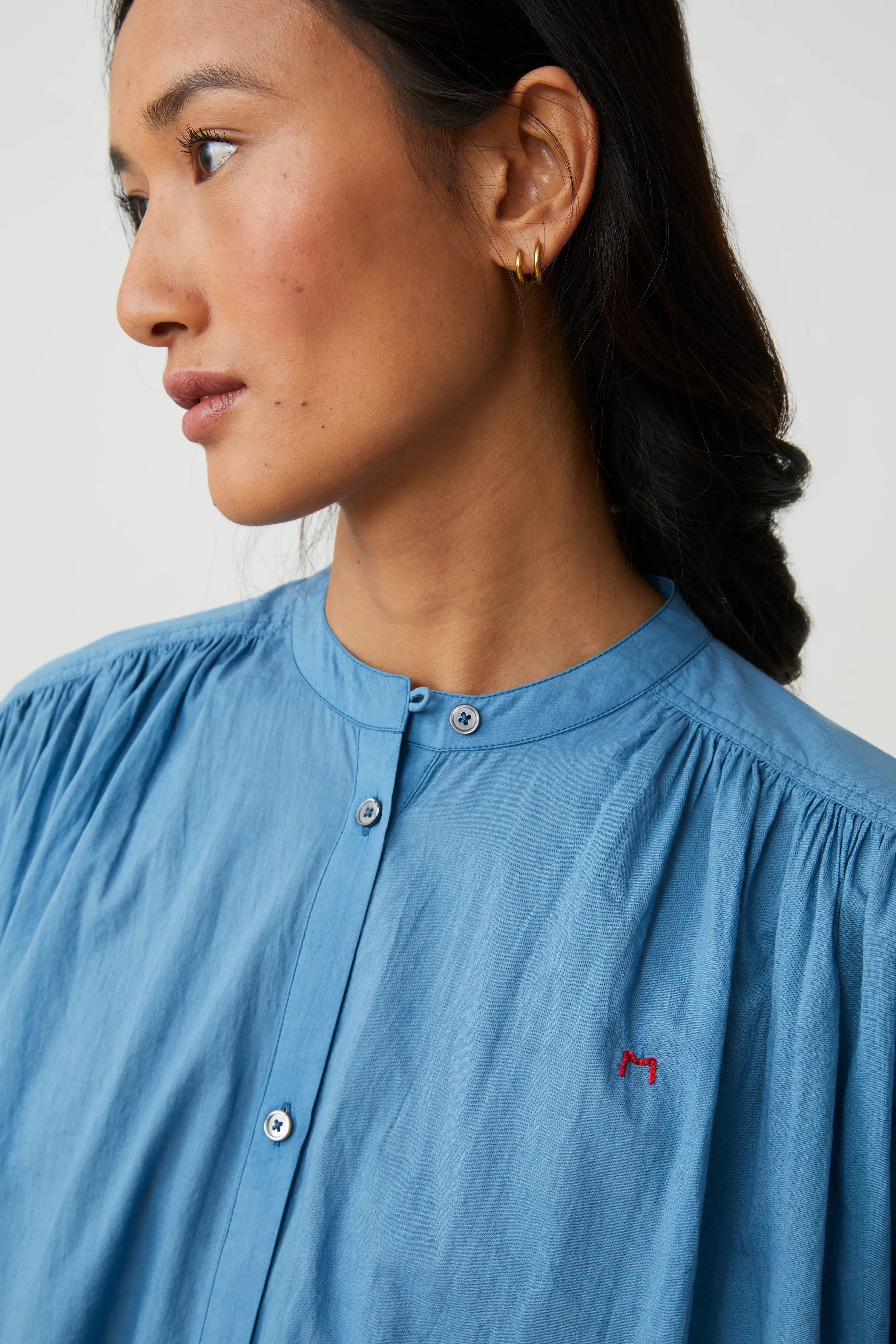 Moismont Max N°775 | Shirt - Indigo
