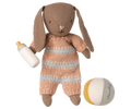Maileg Bunny Set Micro | Brown/Dusty Rose