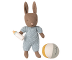 Maileg Rabbit Set, Micro | Brown/Blue