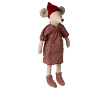Load image into Gallery viewer, Maileg - Christmas Mouse, Maxi - Girl
