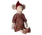 Maileg Christmas Mouse, Maxi - Girl