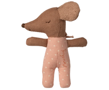 Load image into Gallery viewer, Maileg Sleepy Wakey Baby Mouse in Matchbox - Rose
