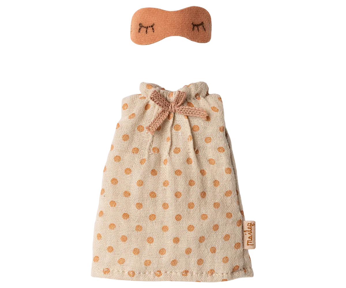 Maileg Nightgown, Mum mouse | Light Grey