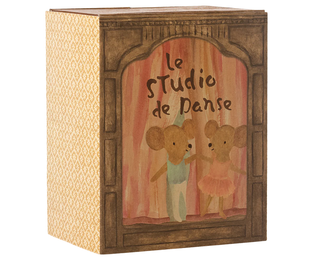 Maileg Ballet Mice in Dance Studio - Little Sister + Little Brother