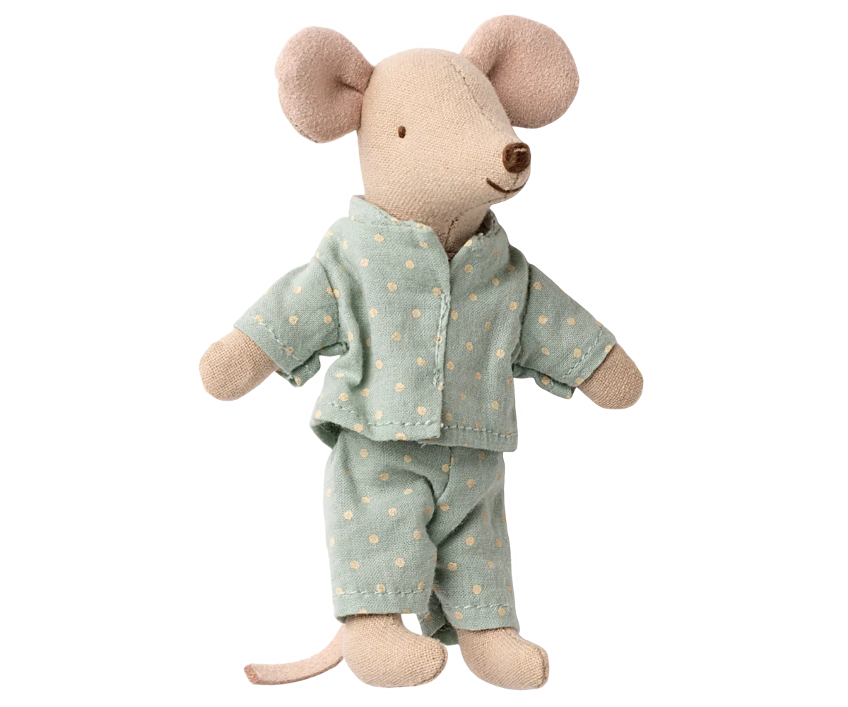 Maileg Little Brother Mouse in Matchbox