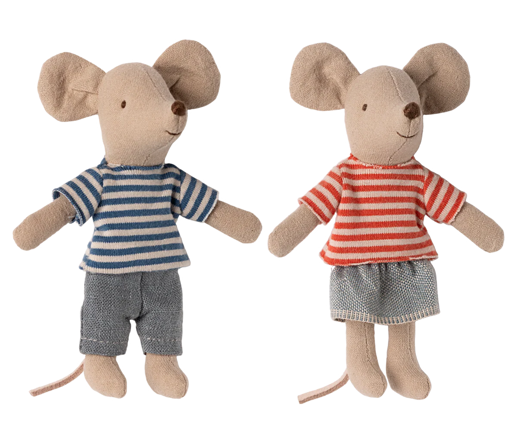Maileg LouiMax & Stella, Little Sister and Brother Mice