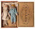 Maileg - Mum + Dad Mice Cigarbox