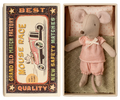Maileg Little Sister Mouse in Matchbox