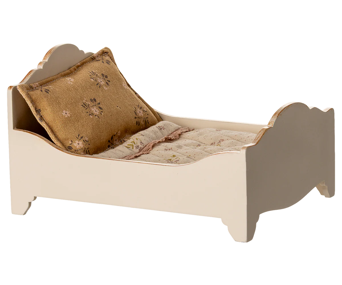 Maileg Bed, Mouse | Off White