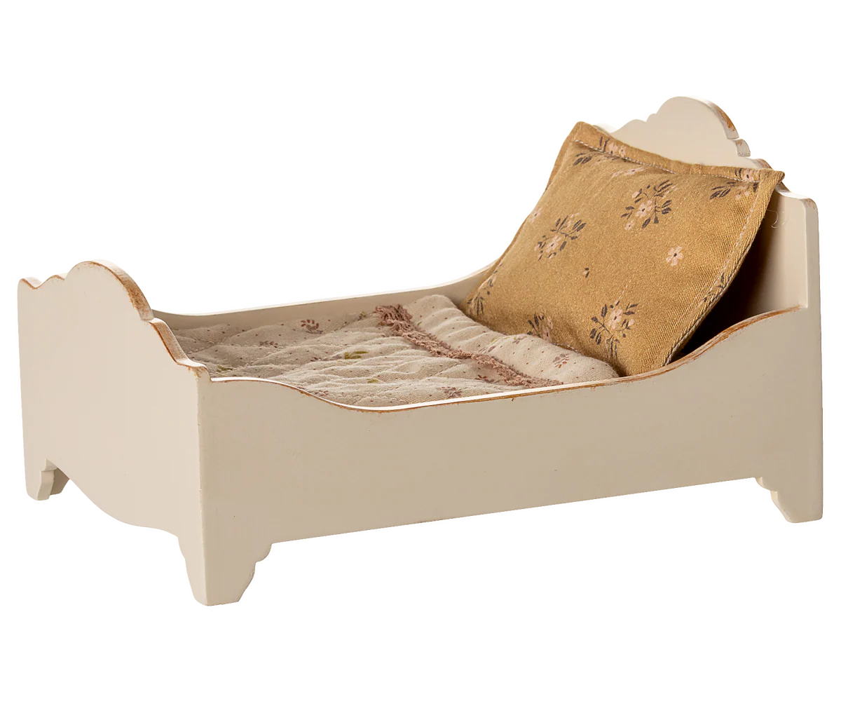 Maileg Bed, Mouse | Off White