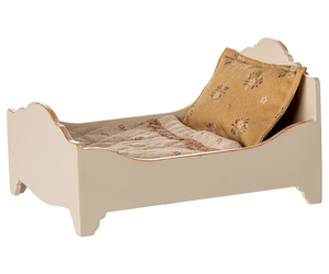 Maileg Bed, Mouse - Off White