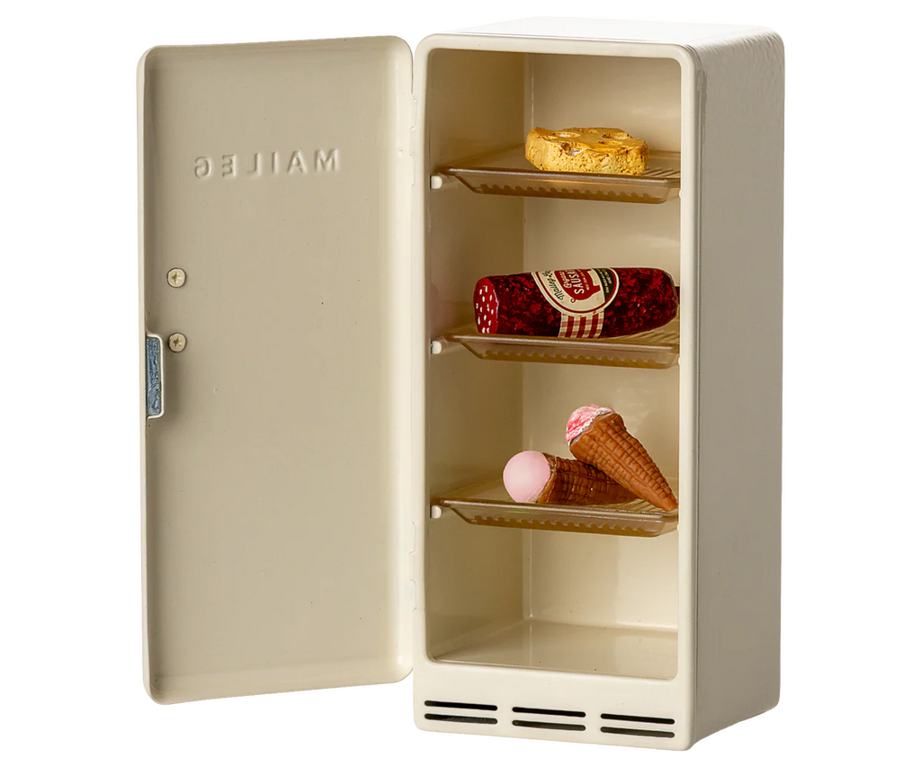 Maileg Fridge, Mouse | Off White