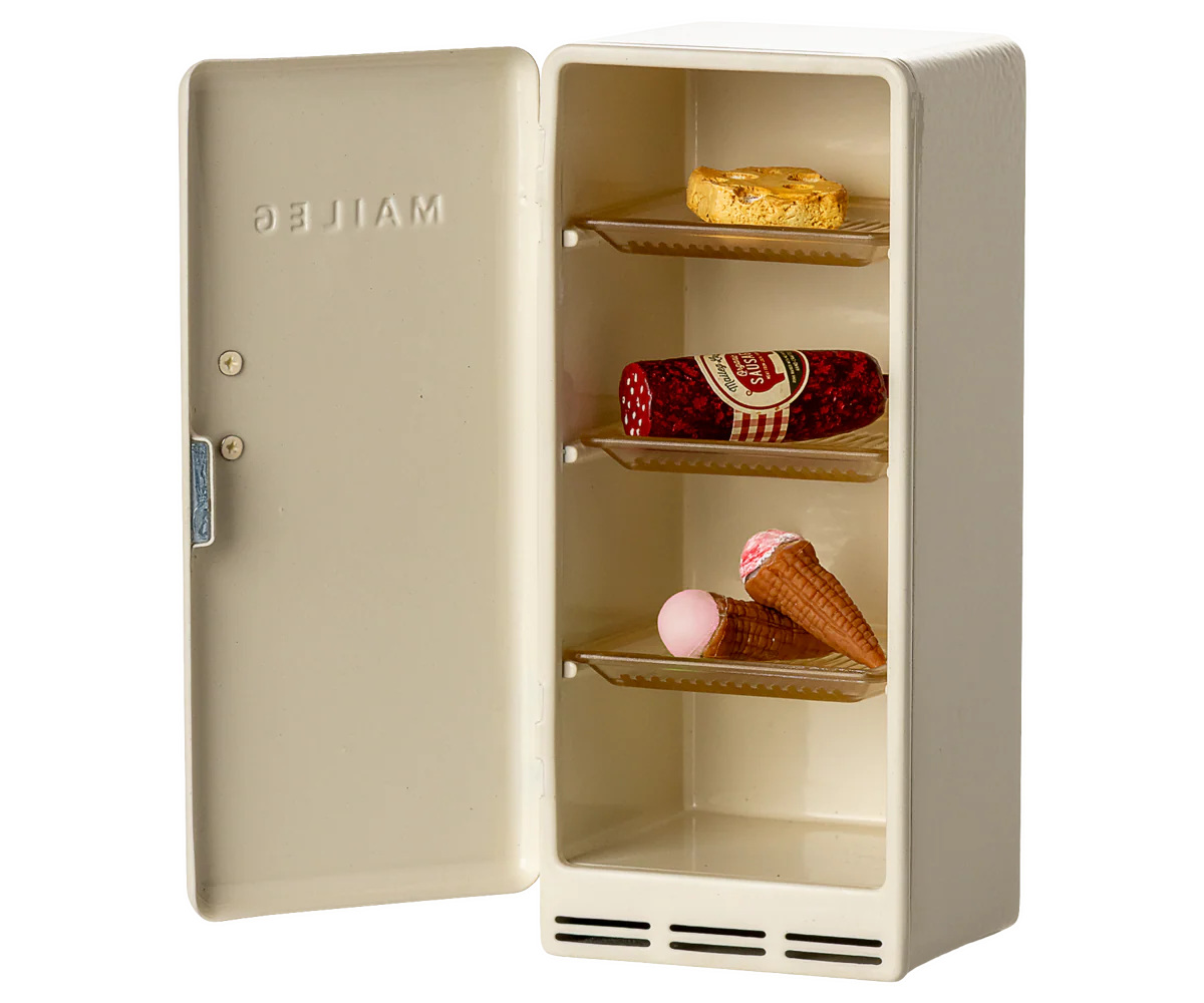 Maileg Fridge, Mouse | Off White