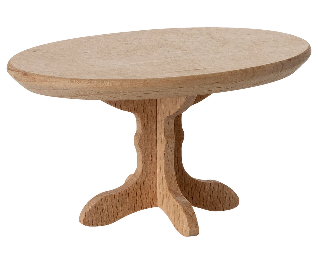 Maileg Oval Coffee Table, Mouse | Nature