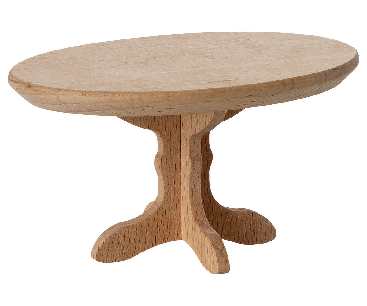 Maileg Oval Coffee Table, Mouse | Nature