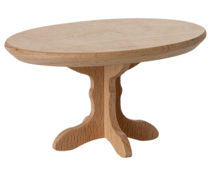 Maileg Oval Coffee Table, Mouse - Nature