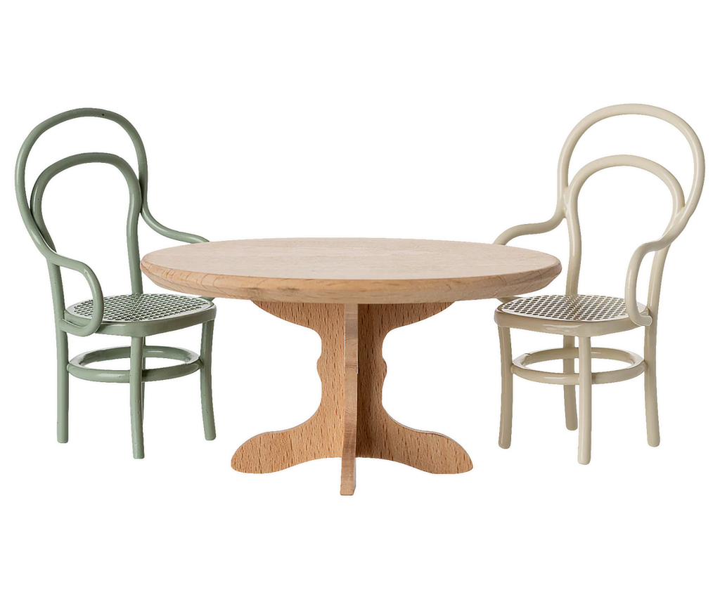 Maileg Oval Dining Table, Mouse | Nature
